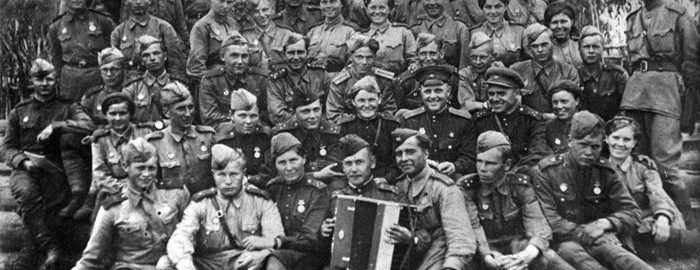 Бойцы Сибирской добровольческой дивизии