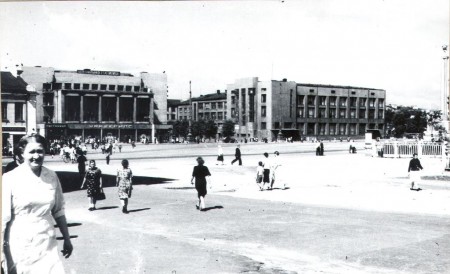 Фотография «Новосибирск. Площадь Сталина» 1947-1948 годы. МН КПоф